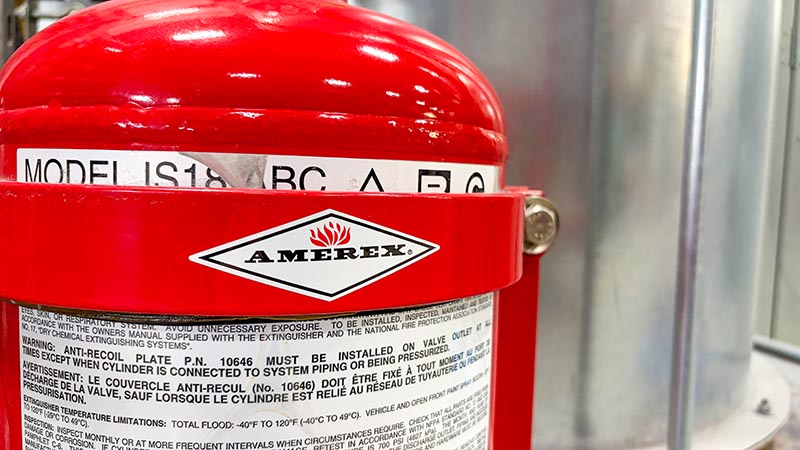 Fire extinguisher inspection and service — Heiman Industrial Division