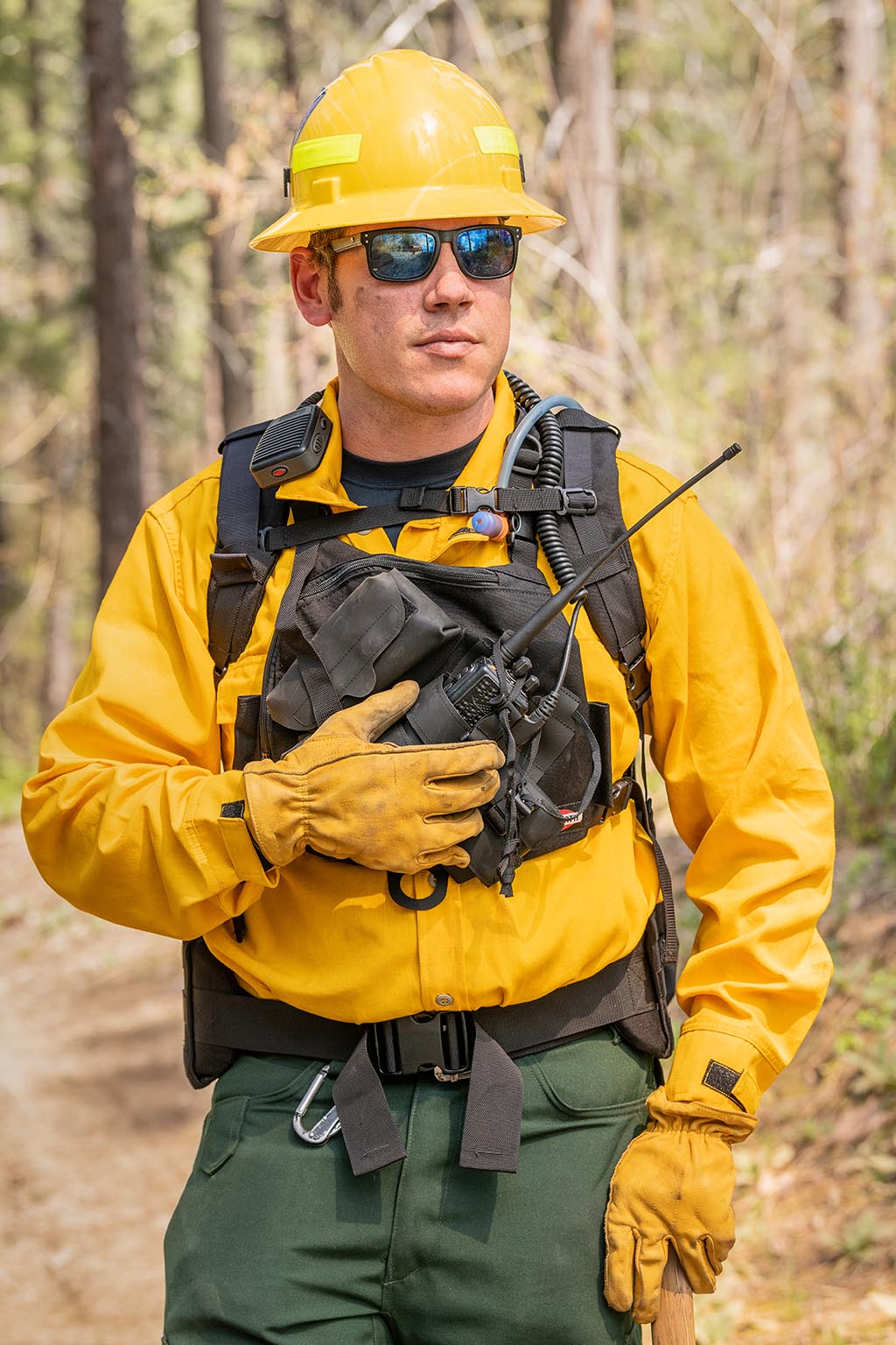 Wildland firefighting equipment and gear — WATERAX pumps, hand tools, and fire line essentials